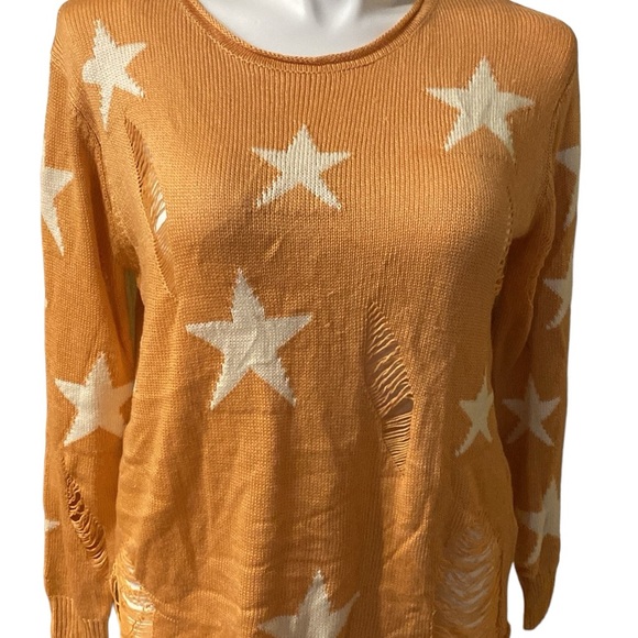 Rehab Oversized Distressed Sweater, Size S/M - Picture 2 of 6